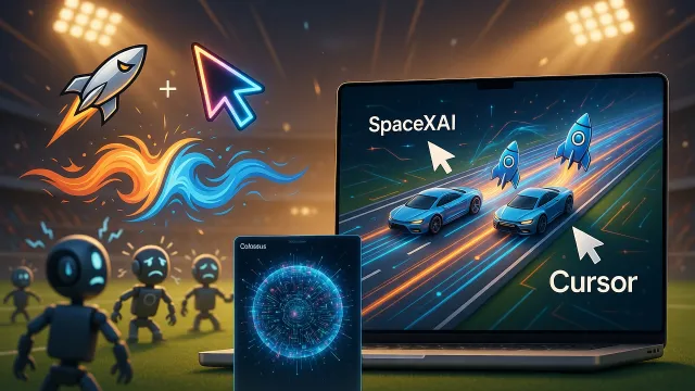 SpaceXAI и Cursor метят в лидеры. Конкуренты нервничают