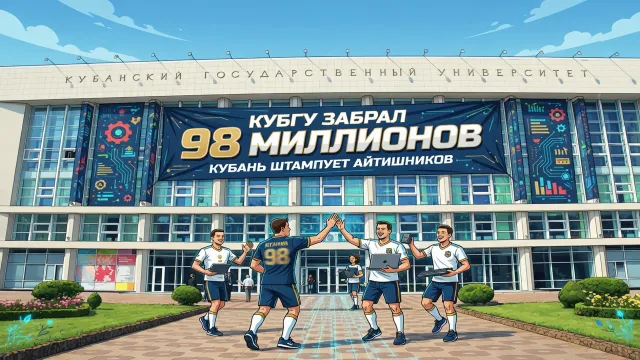 КубГУ забрал 98 миллионов. Кубань штампует айтишников